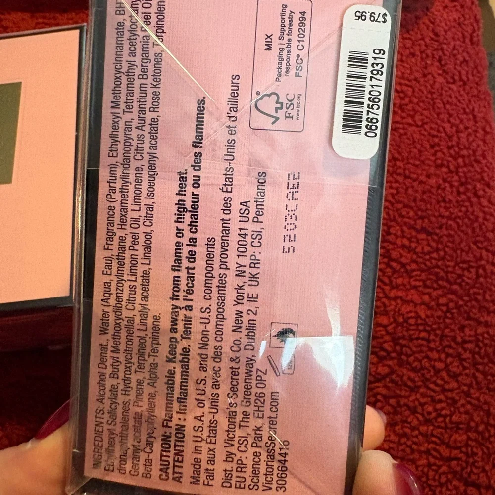 Victoria's Secret Bombshell Eau de Parfum - Pink 3.4oz large bottle - Picture 2 of 4